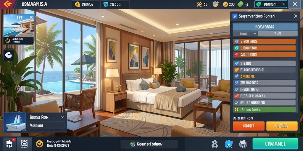 Screenshot menampilkan tampilan awal permainan yang menarik.