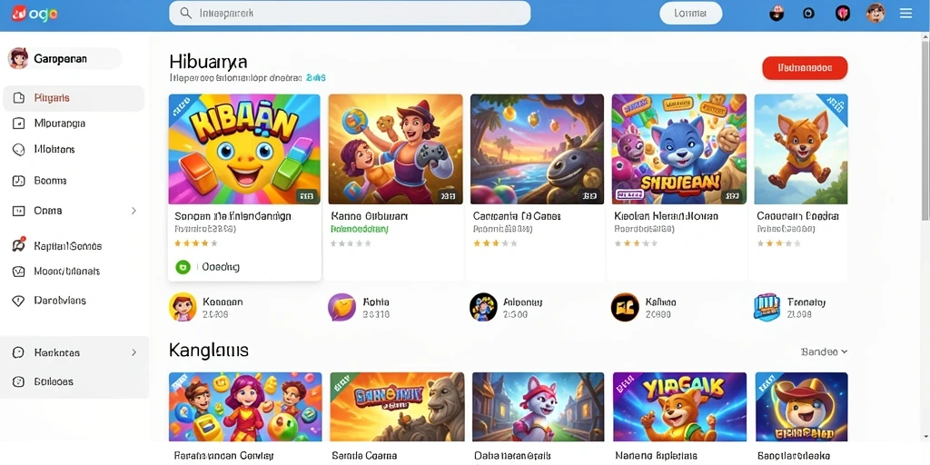 Tampilan menu utama KRATONBET yang menarik.