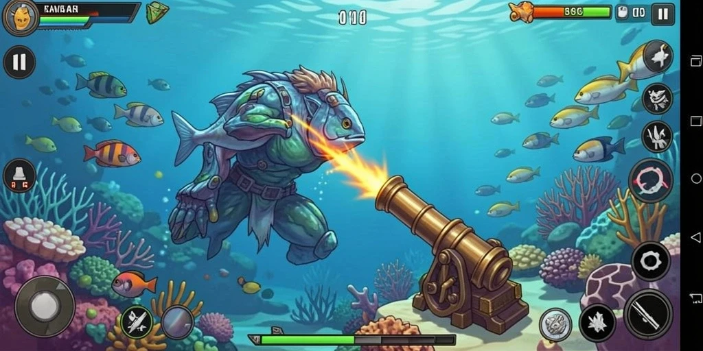 Tangkapan layar menampilkan grafis berkualitas tinggi dari game.