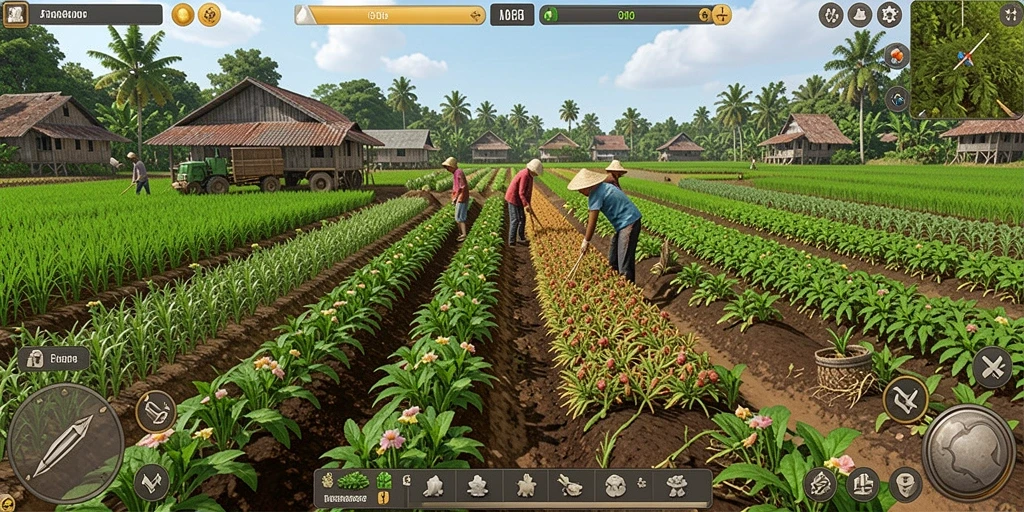 Tampilan mesin slot yang elegan dan modern.